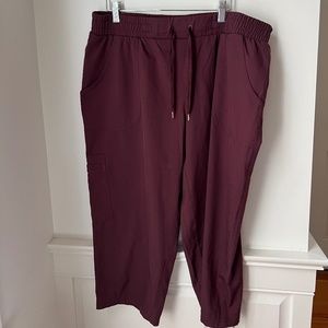 Maroon Capri Short St. John's Bay